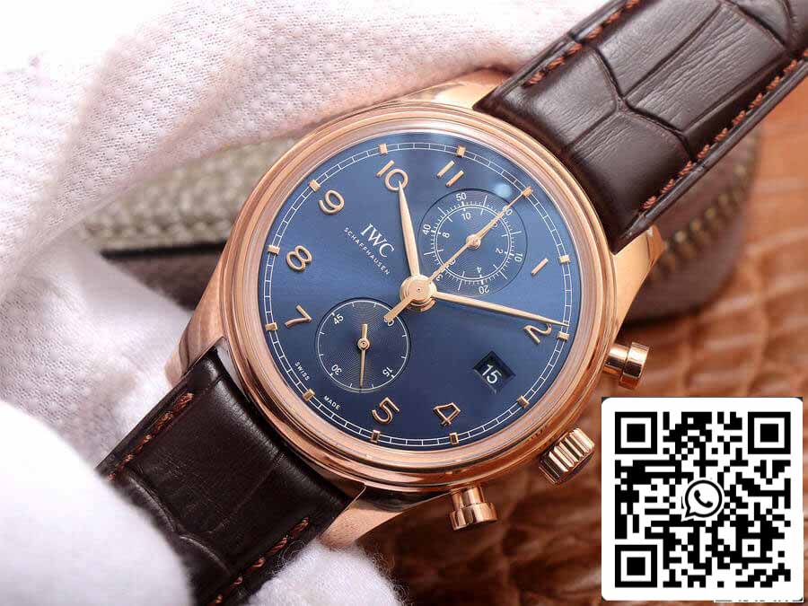 IWC Portugieser IW390305 1:1 Best Edition ZF Fabbrica Blue Dial