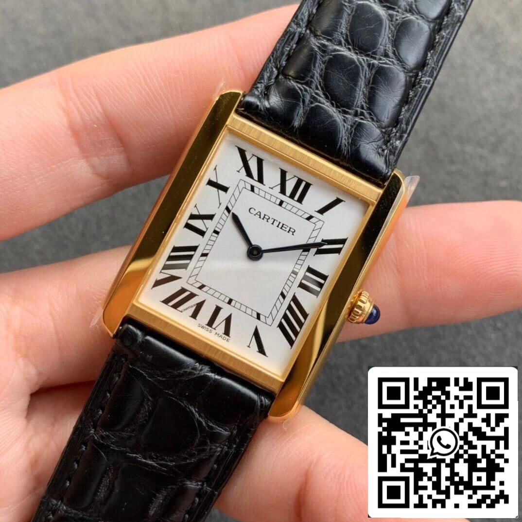 Cartier Tank W5200004 1:1 edizione migliore K11 Fabbrica White Dial