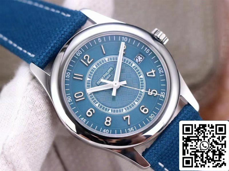 Patek Philippe Calatrava 6007A-001 1:1 Best Edition ZF Fabbrica Blue Dial