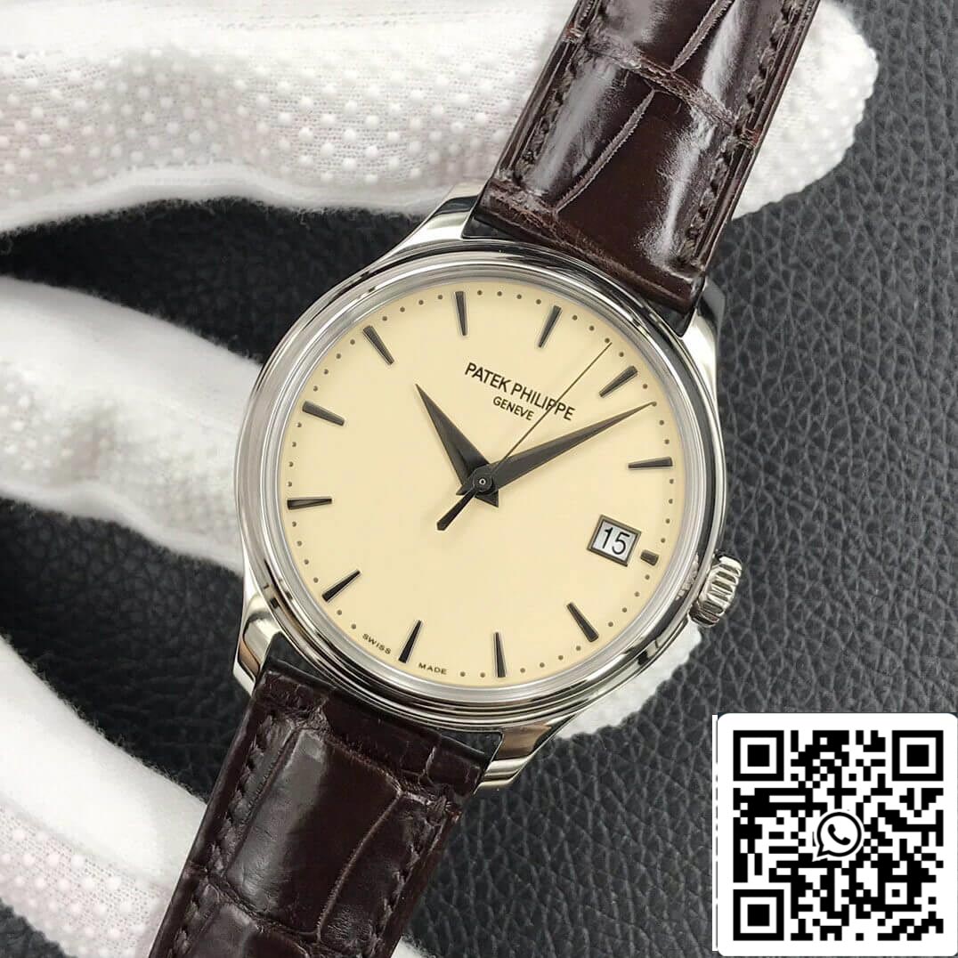 Patek Philippe Calatrava 5227G-001 1:1 edizione migliore 3K Fabbrica Pelle cinturino