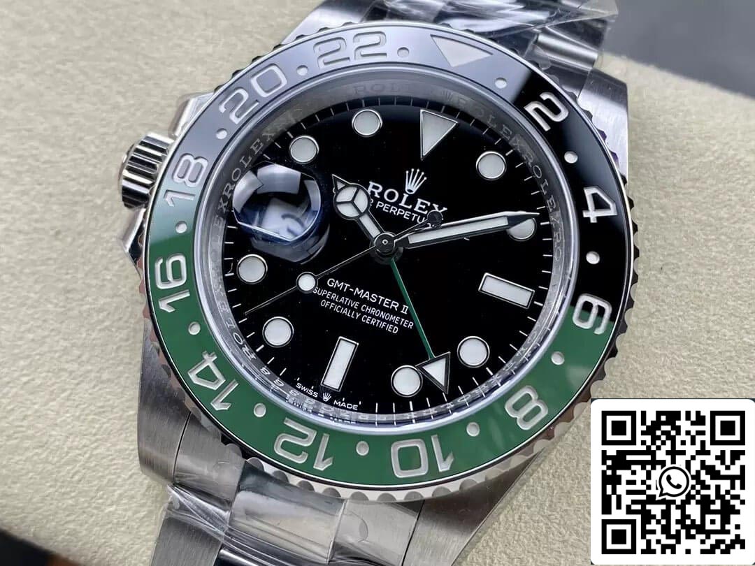 Rolex GMT Master II M126720VTNR-0001 1:1 edizione migliore C+ Fabbrica quadrante nero
