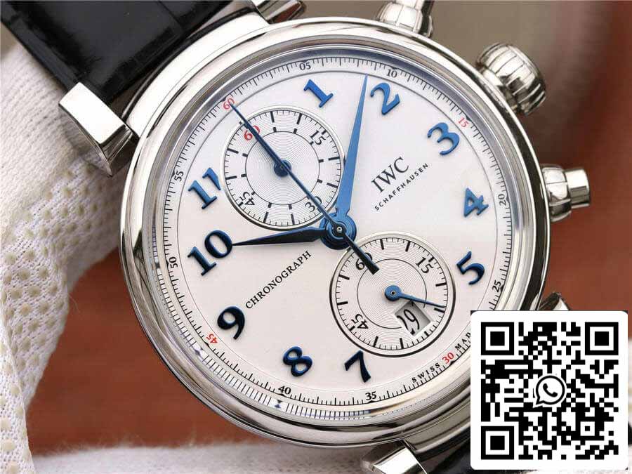 IWC Da Vinci Laureus Sport For Good Foundation 1:1 Melhor Edição YL Fabrica Mostrador Branco