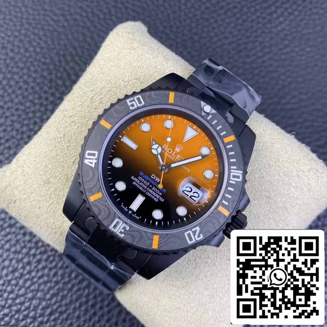 Rolex Submariner 1:1 edizione migliore VS Fabbrica Orange Gradient quadrante