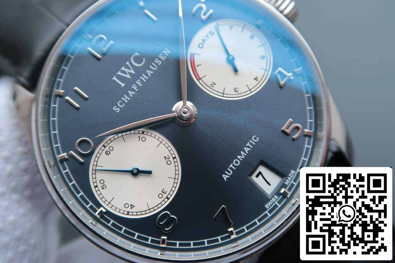 IWC Portugieser IW500112 1:1 Best Edition ZF Fabbrica V5 Esfera azul oscuro