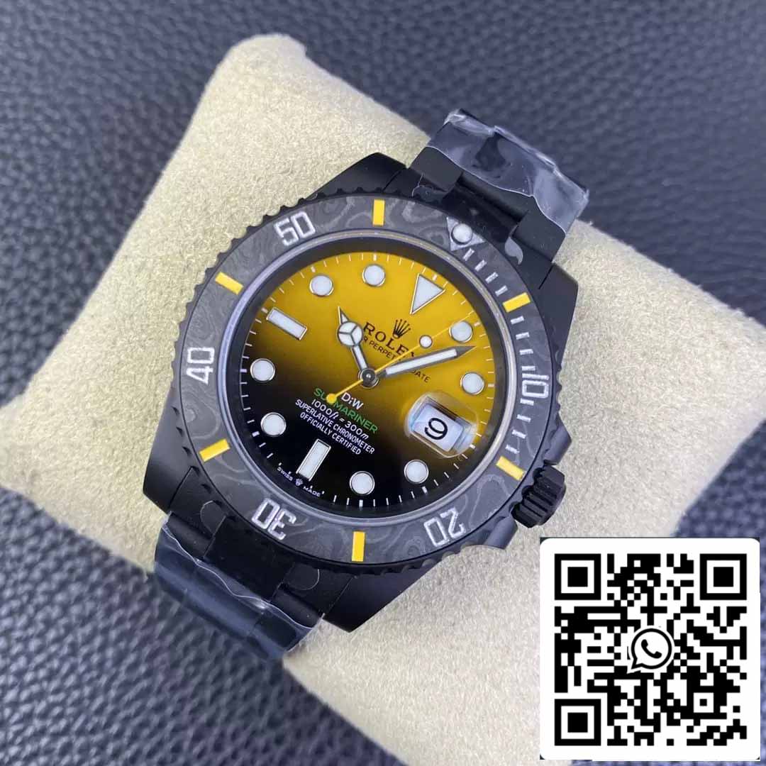 Rolex Submariner 1:1 edizione migliore VS Fabbrica Yellow Gradient quadrante