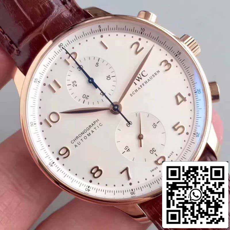 IWC Portuguese Chronograph IW371445 ZF Fabbrica 1:1 Best Edition Swiss ETA7750
