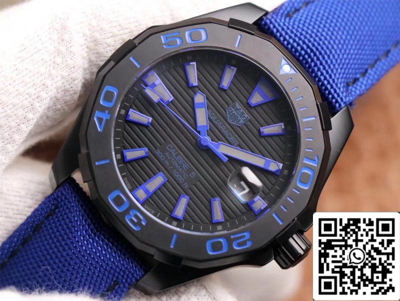 Tag Heuer Aquaracer WAY208C.RHZ4752 1:1 Best Edition V6 Fabbrica Black Dial