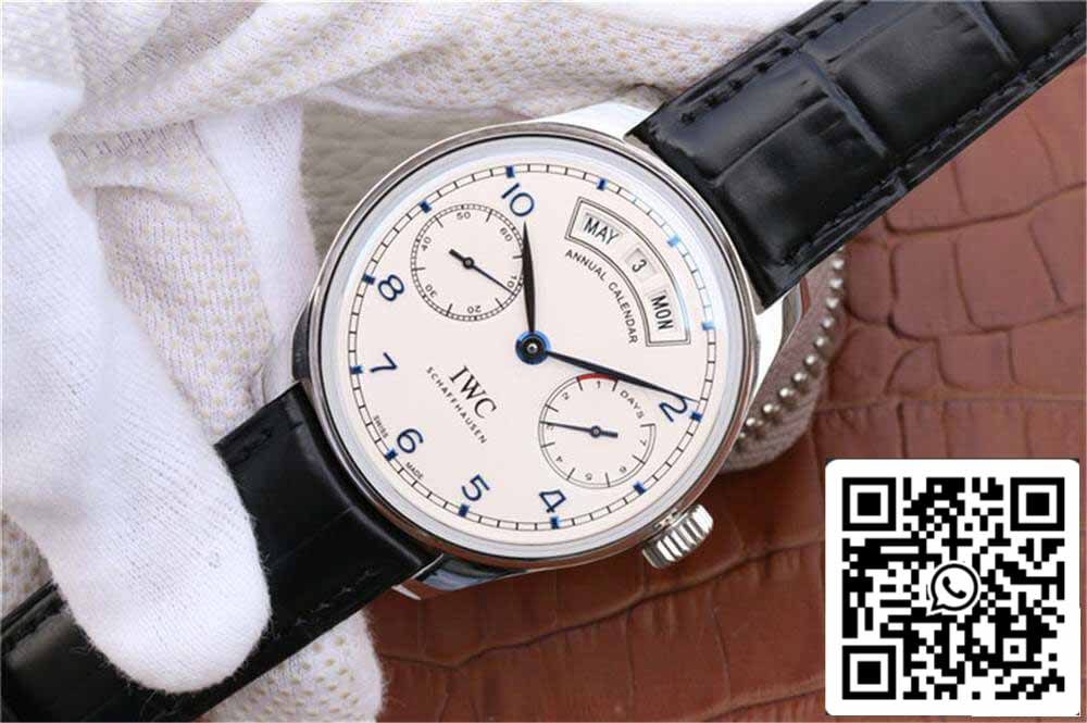 IWC Portugieser IW503501 1:1 Melhor Edição ZF Fabbrica Mostrador Branco