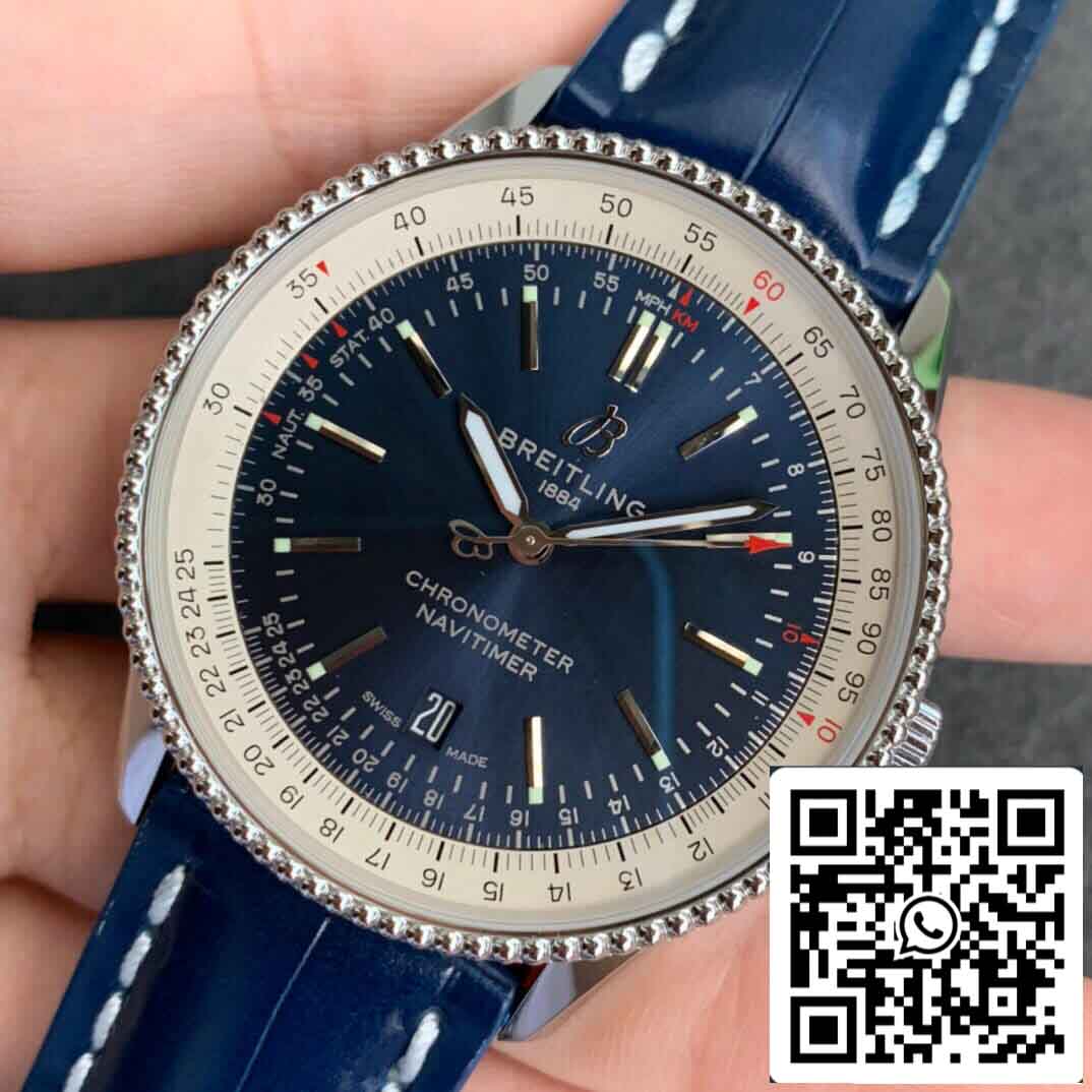 Breitling Navitimer 1 A17326211C1P3 1:1 Best Edition V7 Fabbrica Blue Dial