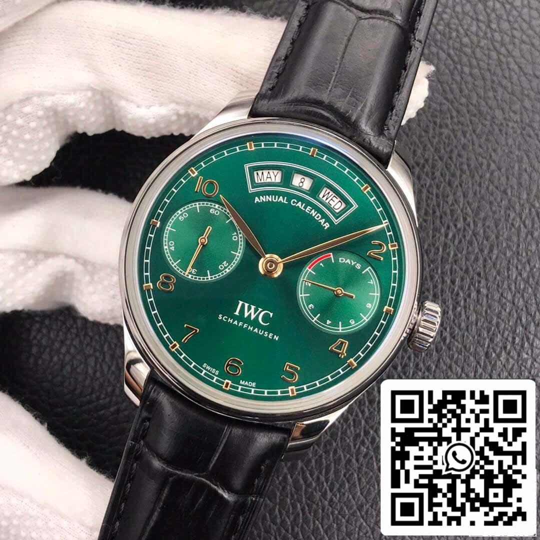 IWC Portugieser IW503510 1:1 Best Edition ZF Fabbrica Mostrador Verde