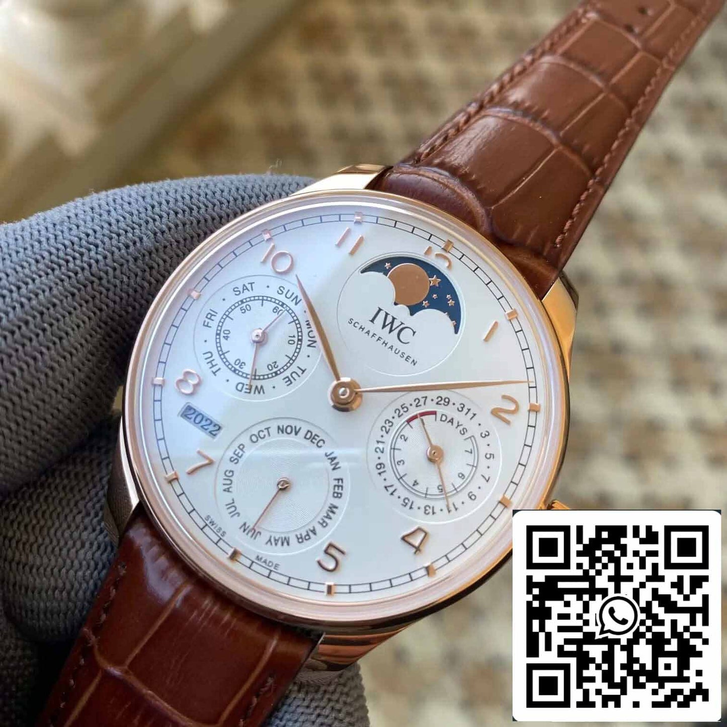 IWC Portuguese Perpetual Calendar IW503302 1:1 edizione migliore APS Fabbrica Red Oro