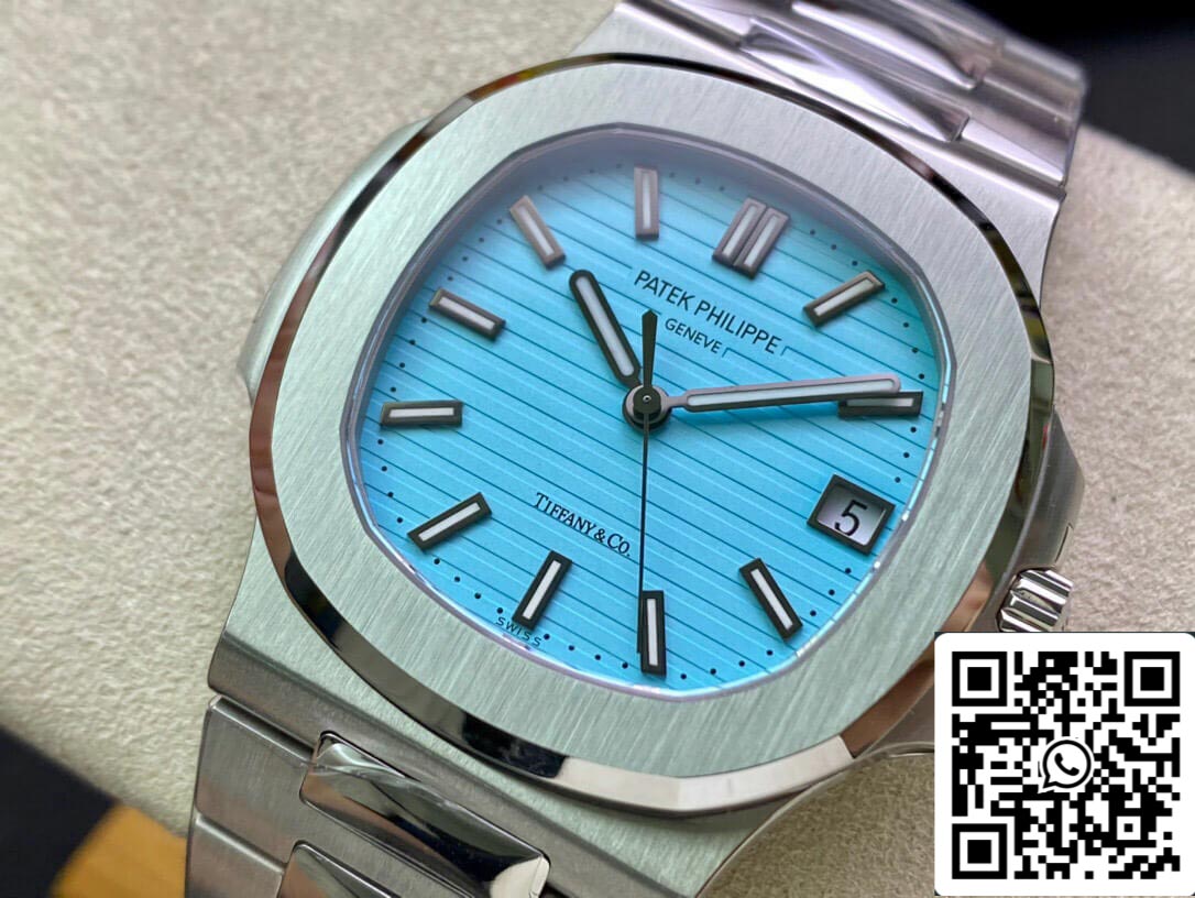 Patek Philippe Nautilus 5711/1A-018 170th Anniversary 1:1 Best Edition PPF Fabbrica Tiffany Blue Dial
