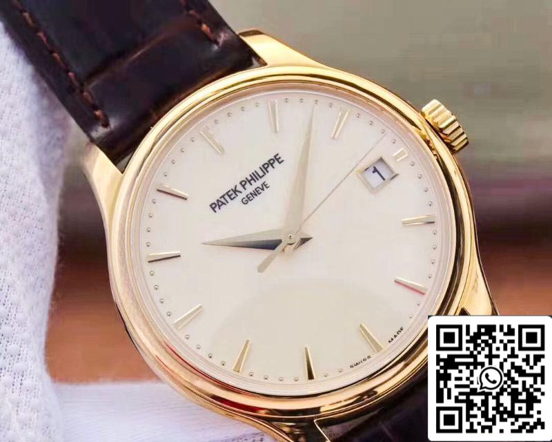 Patek Philippe Calatrava 5227J-001 ZF Fabbrica 1:1 Best Edition 18K Yellow Gold Case Swiss Cal.324 SC
