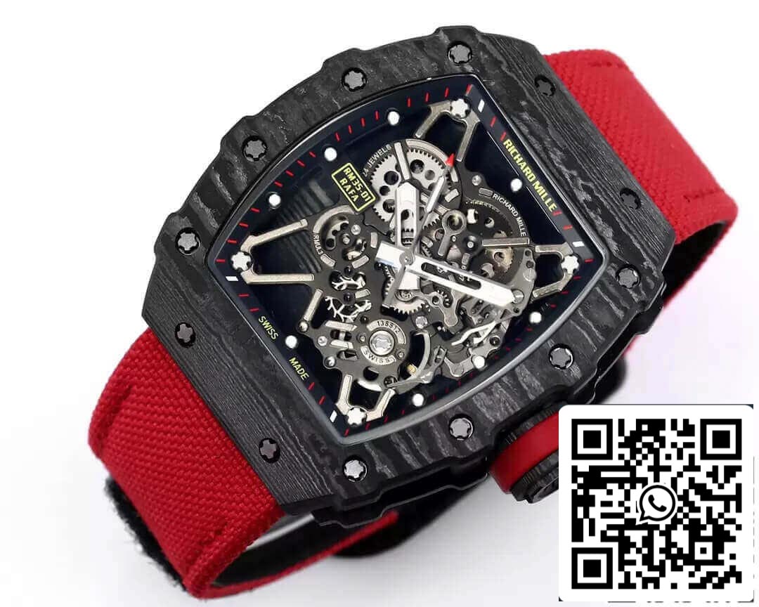 Richard Mille RM35-01 1:1 edição melhor BBR Fabbrica esquema quadrante