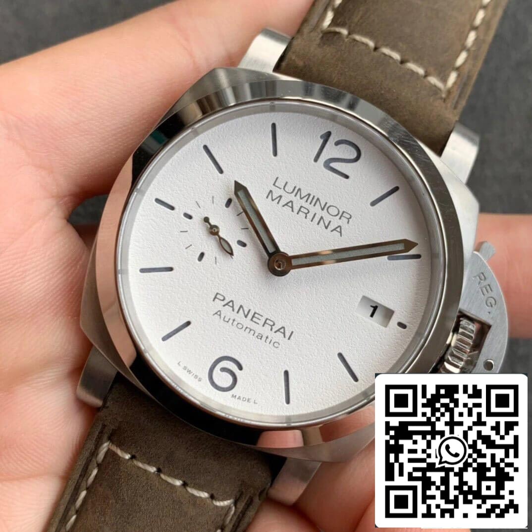 Panerai Luminor PAM01394 1:1 edizione migliore VS Fabbrica quadrante bianco