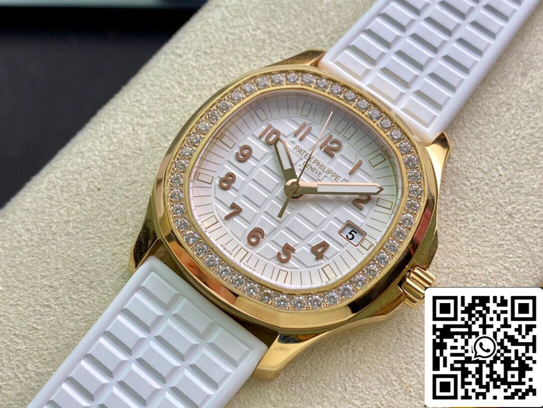 Patek Philippe Aquanaut 5067A Quartz movimento 1:1 Best Edition PPF Fabbrica Yellow Gold Case