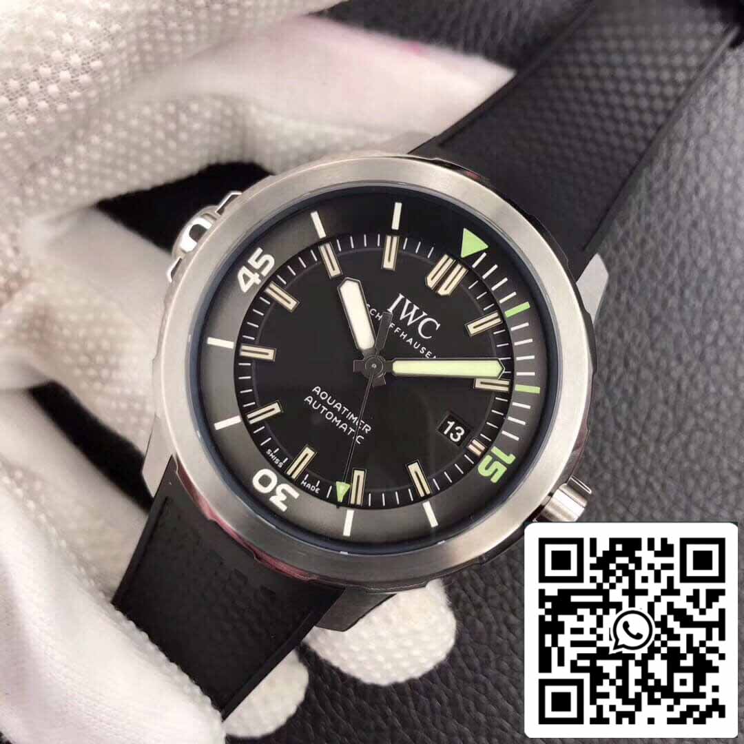 IWC Aquatimer IW329001 1:1 Best Edition V6 Fabbrica Black Dial