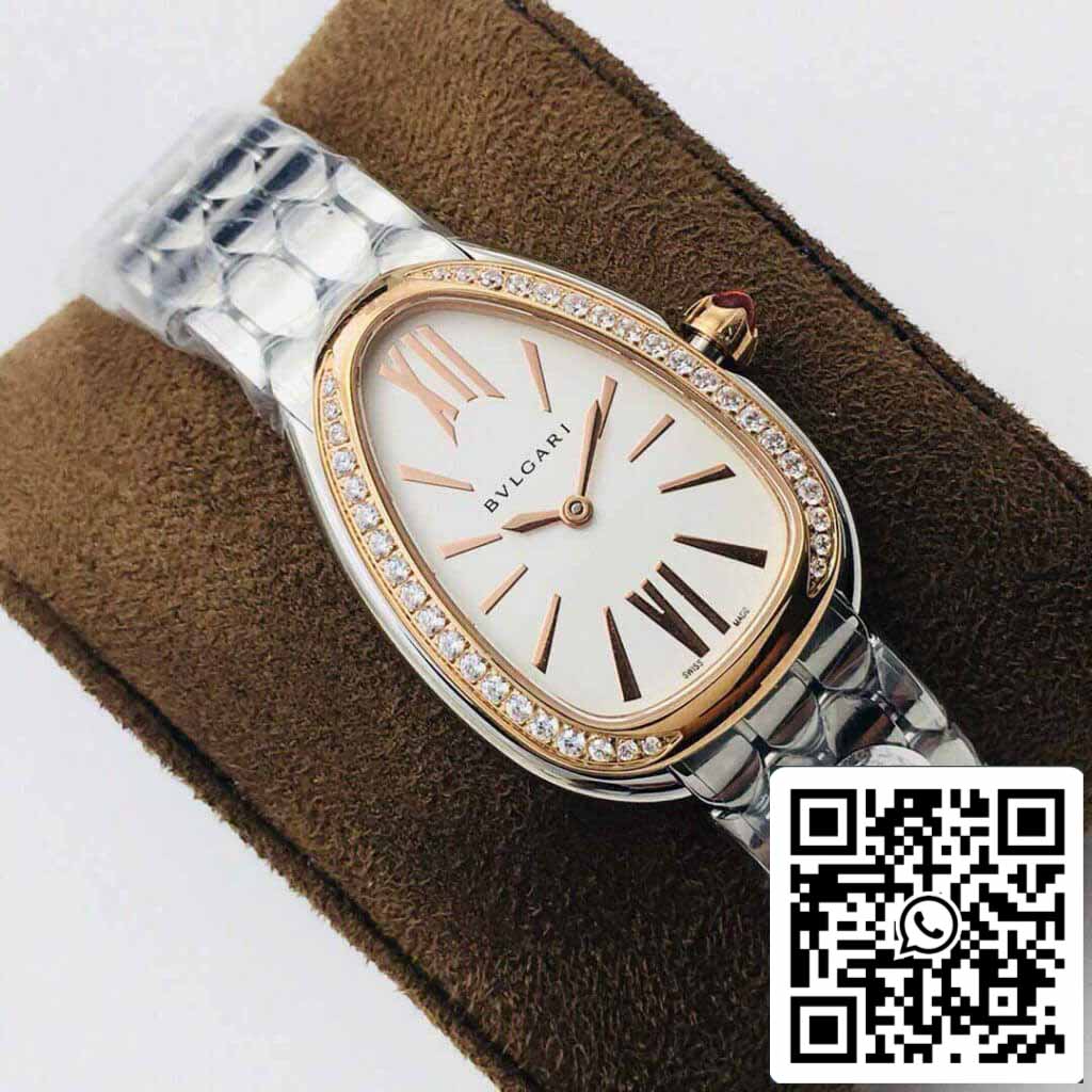 Bvlgari Serpenti 103143 1:1 edición migliore BV Fabbrica Rosa Oro Diamond lunetta