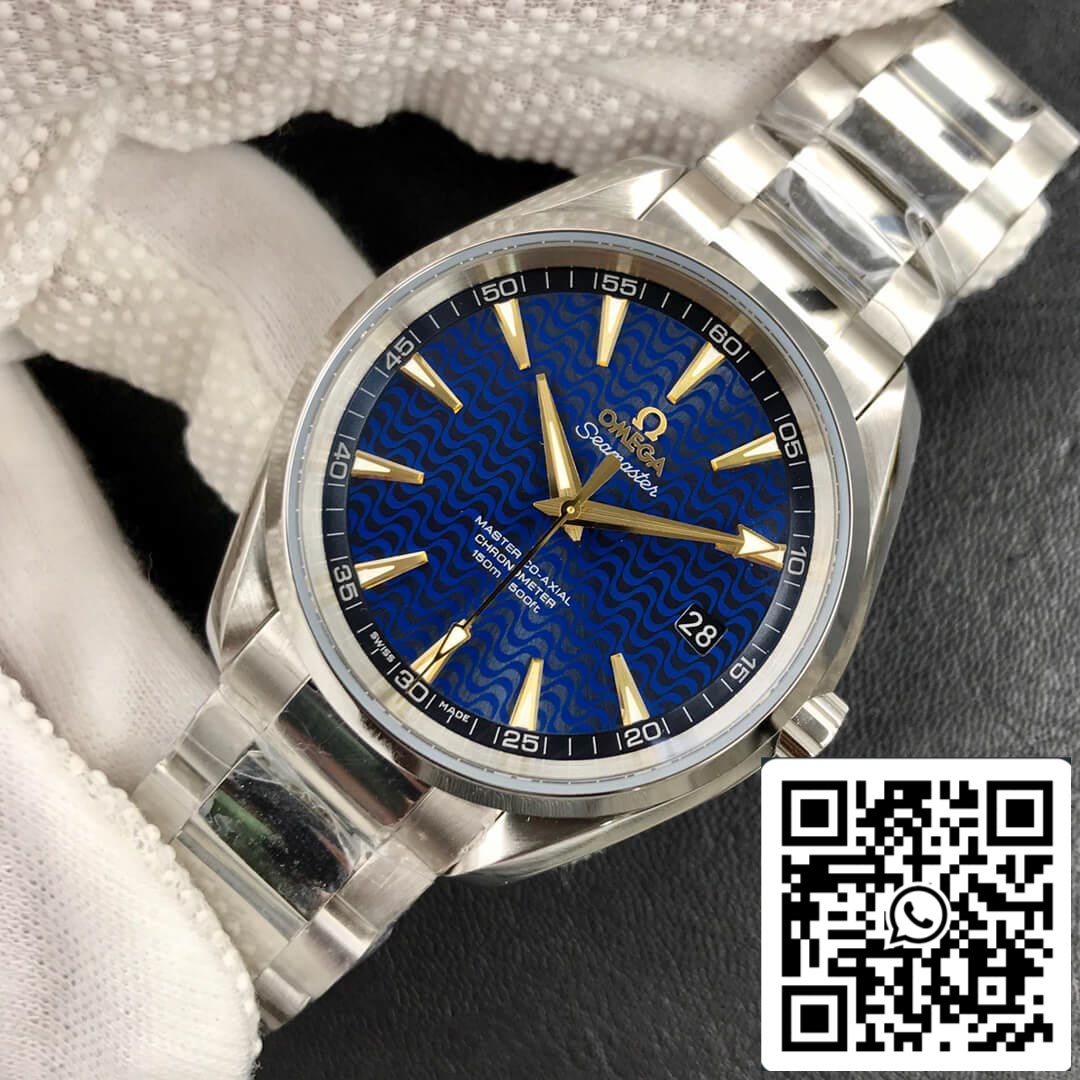 Omega Seamaster Aqua Terra 150M 1:1 edición mayor Rio Olympic Special Edizione VS Fabbrica quadrante blu