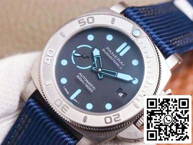 Panerai Sumergible PAM00985 VS Fabbrica 1:1 edizione migliore quadrante nero Swiss P.9010