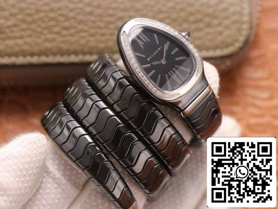 Bvlgari Serpenti 1:1 edizione migliore BV Fabbrica ceramica Diamond lunetta