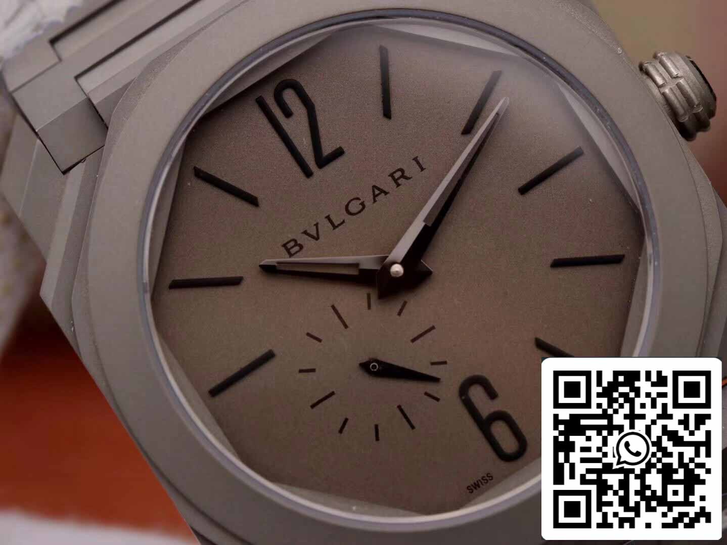 Bvlgari Octo Finissimo 102713 1:1 edición mejor BV Fabbrica Grigio quadrante