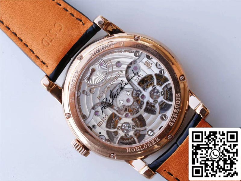 Roger Dubuis Hommage RDDBHO0562 1:1 edizione migliore JB Fabbrica Rose Gold Swiss RD100