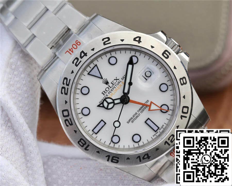 Rolex Explorer M216570-0001 1:1 edizione migliore GM Fabbrica V4 quadrante bianco