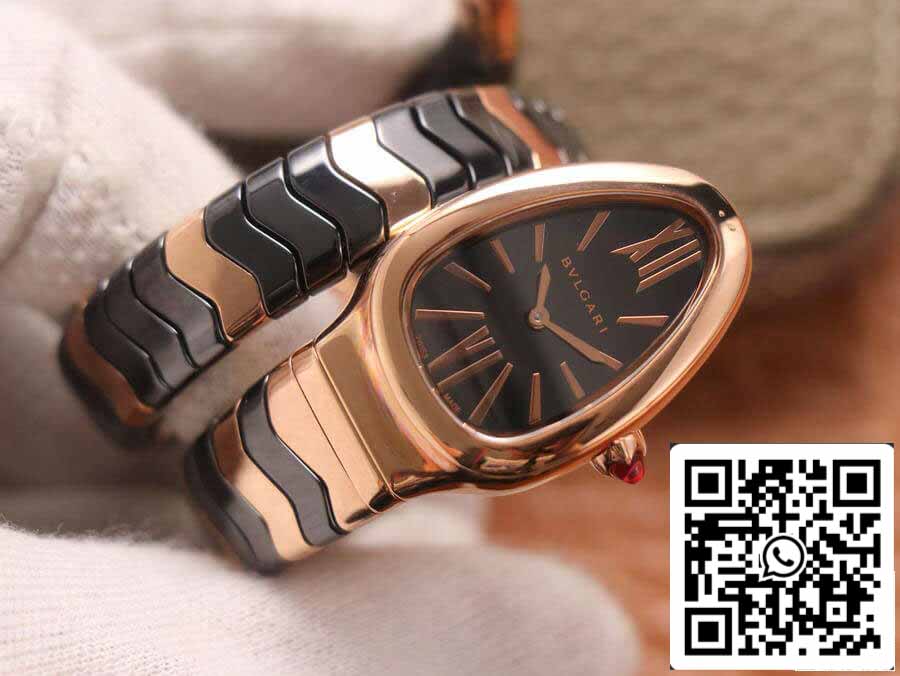 Bvlgari Serpenti 1:1 edição melhor BV Fabbrica Rosa Oro Cassa