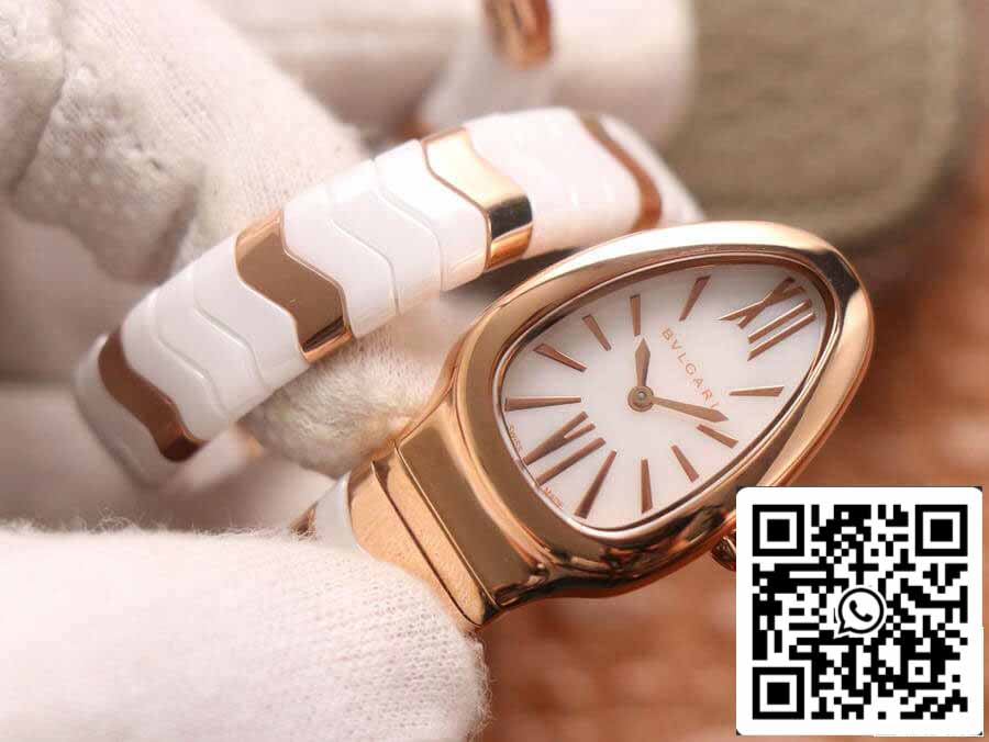 Bvlgari Serpenti 1:1 edición mejor BV Fabbrica quadrante bianco