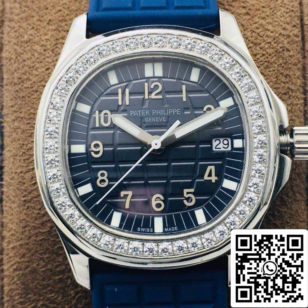 Patek Philippe Aquanaut 5067A-025 Quartz movimento 1:1 Best Edition PPF Fabbrica Blue Dial