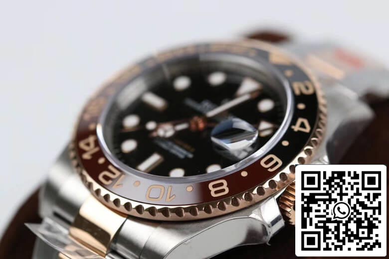 Rolex GMT Master II M126711CHNR-0002 1:1 edizione migliore GM Fabbrica Rosa Oro