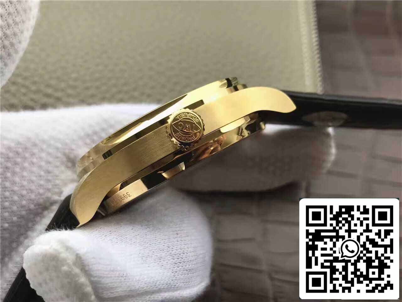 IWC Portugieser IW500101 1:1 Melhor Edição ZF Fabbrica Mostrador Preto