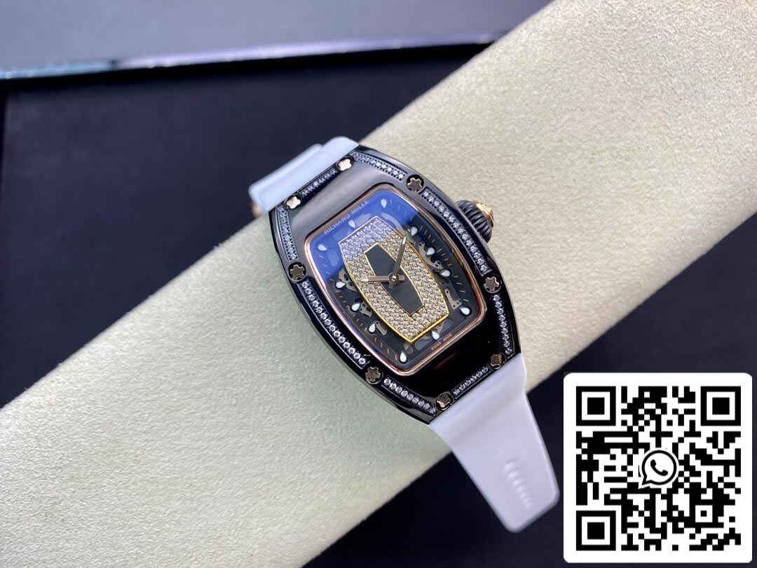 Richard Mille RM 07-01 1:1 Best Edition RM Fabbrica Black Ceramic Case