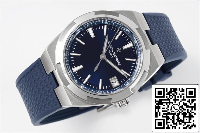 Vacheron Constantin Overseas 4500V 1:1 Best Edition PPF Fabbrica Blue Rubber cinturino
