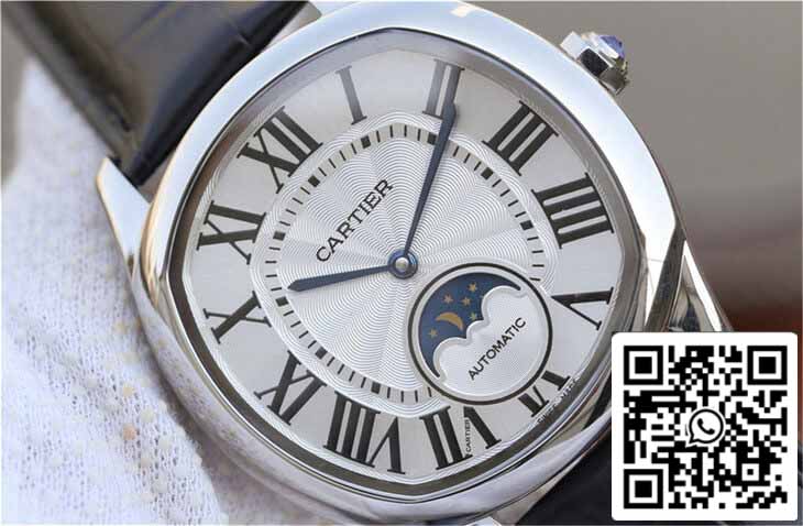 Drive De Cartier Moonphase WSNM0008 1:1 Best Edition acciaio inossidabile