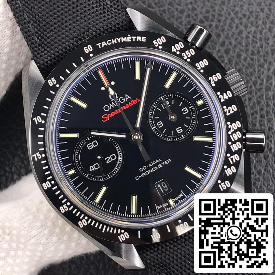 Omega Speedmaster 311.92.44.51.01.003 1:1 Mejor Edición OM Fabbrica V2 Dark Side Of The Moon Cerámica Negra