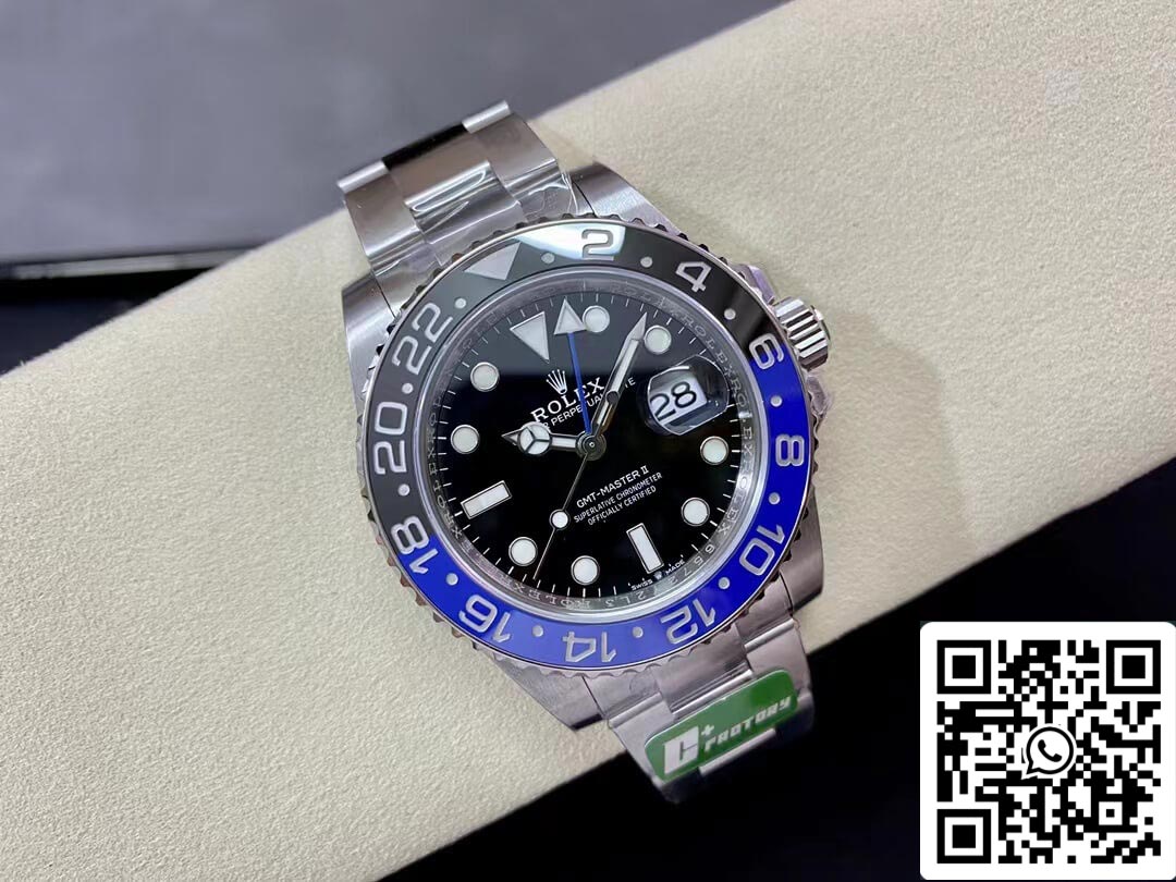 Rolex GMT Master II M126710blnr-0003 1:1 edizione migliore C+ Fabbrica quadrante nero