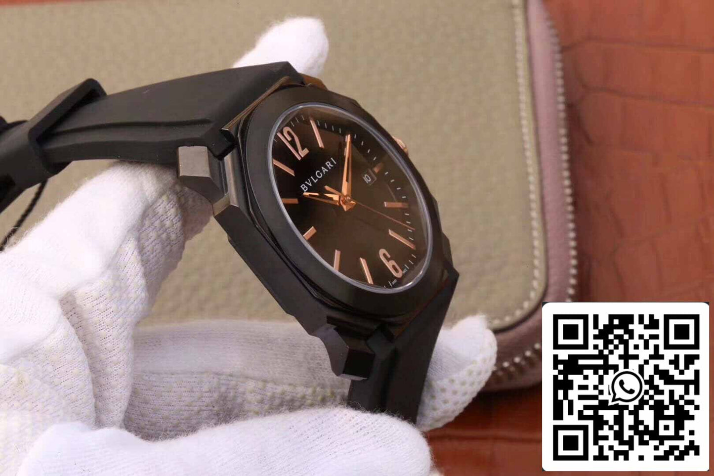 Bvlgari Octo 102581 BGO41BBSVD 1:1 edizione migliore quadrante nero