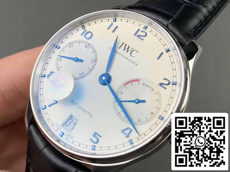 IWC Portugieser IW500705 1:1 Best Edition ZF Fabbrica V5 Esfera blanca Suizo ETA52010