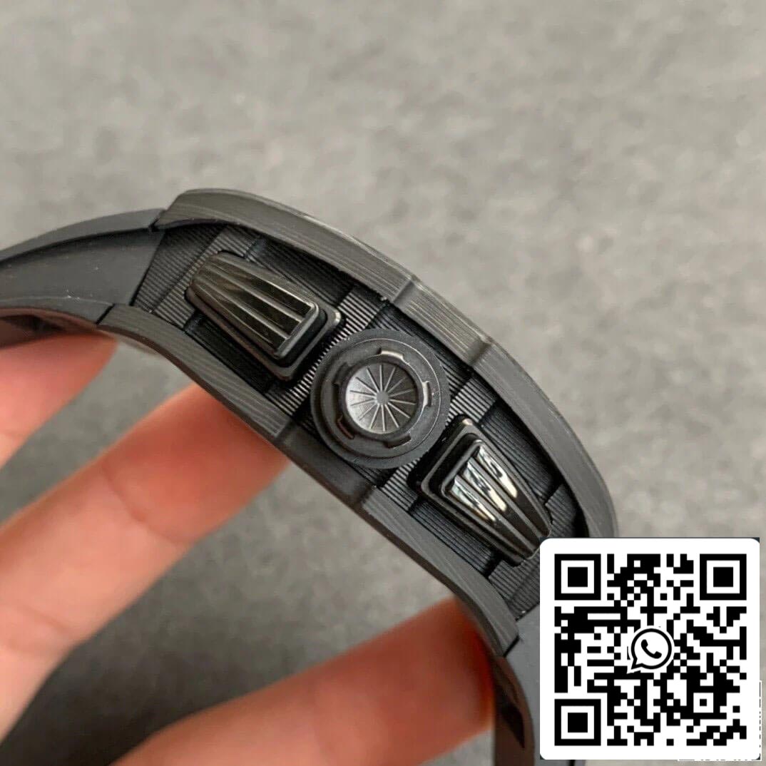 Richard Mille RM011 1:1 Best Edition KV Fabbrica Estuche de fibra de carbono