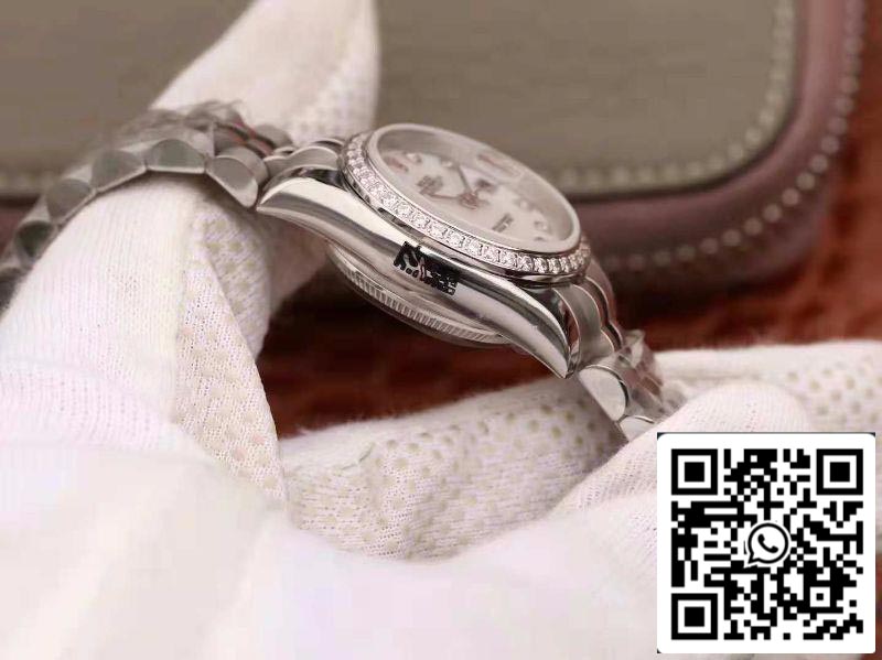 Rolex Lady Datejust 28MM 1:1 Best Edition Swiss Original Imported NH05 movimento Enamel Dial