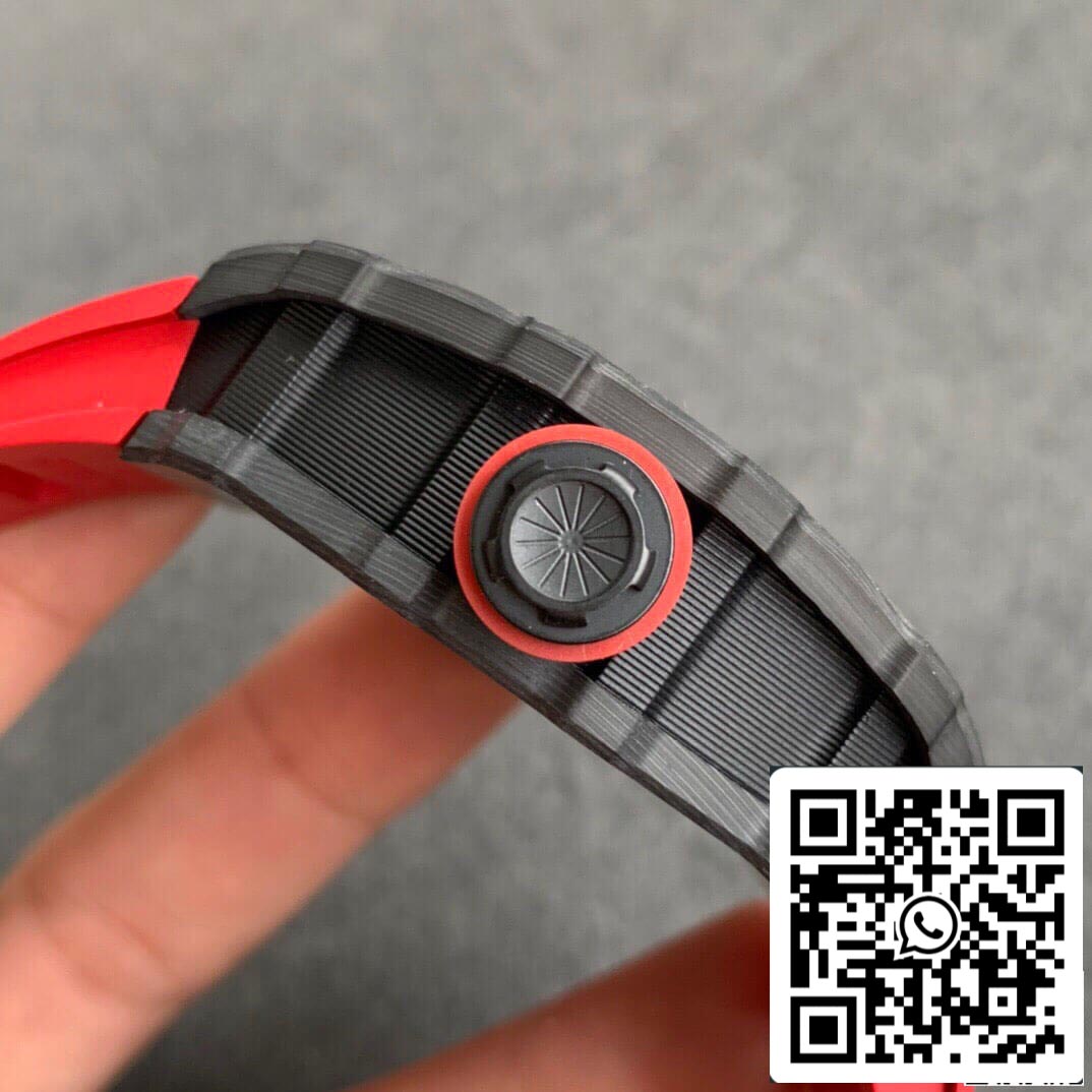 Richard Mille RM35-01 1:1 Best Edition KV Fabbrica Red cinturino