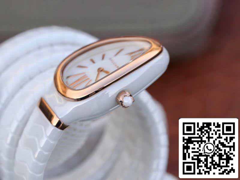 Bvlgari Srpenti Spiga 102886 1:1 edizione migliore BV Fabbrica Rosa Oro No Diamond Movimiento de cuarzo suizo