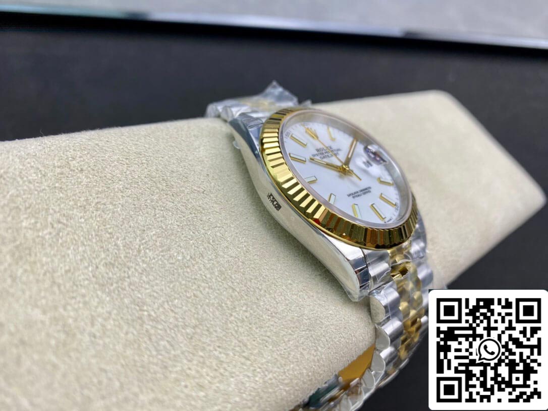 Rolex Datejust M126333-0016 41mm Jubilee cinturino VS Fabbrica acciaio inossidabile