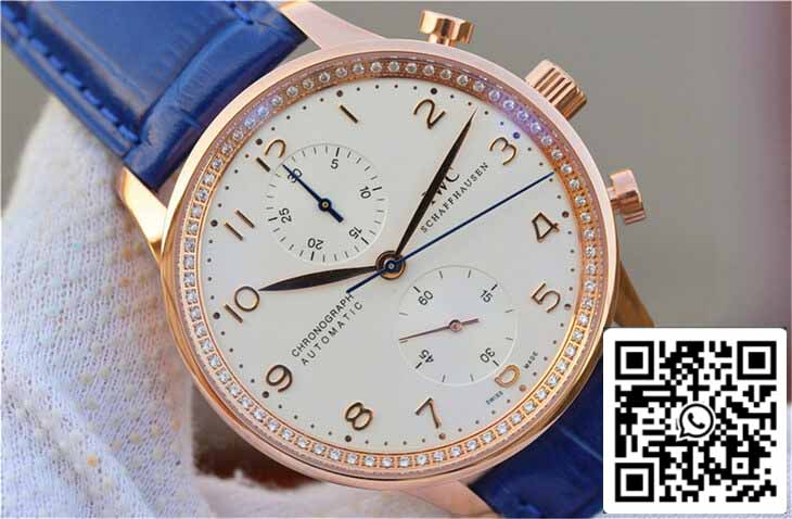 IWC Portuguese ZF Fabbrica 1:1 Best Edition Blue cinturino