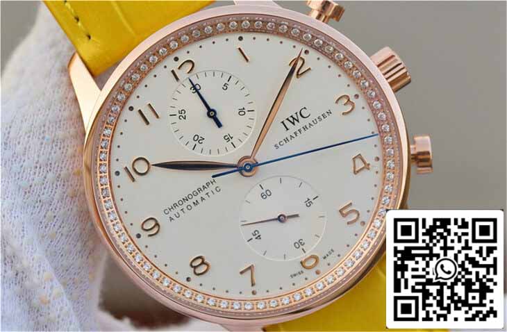IWC Portuguese ZF Fabbrica 1:1 Best Edition Yellow cinturino