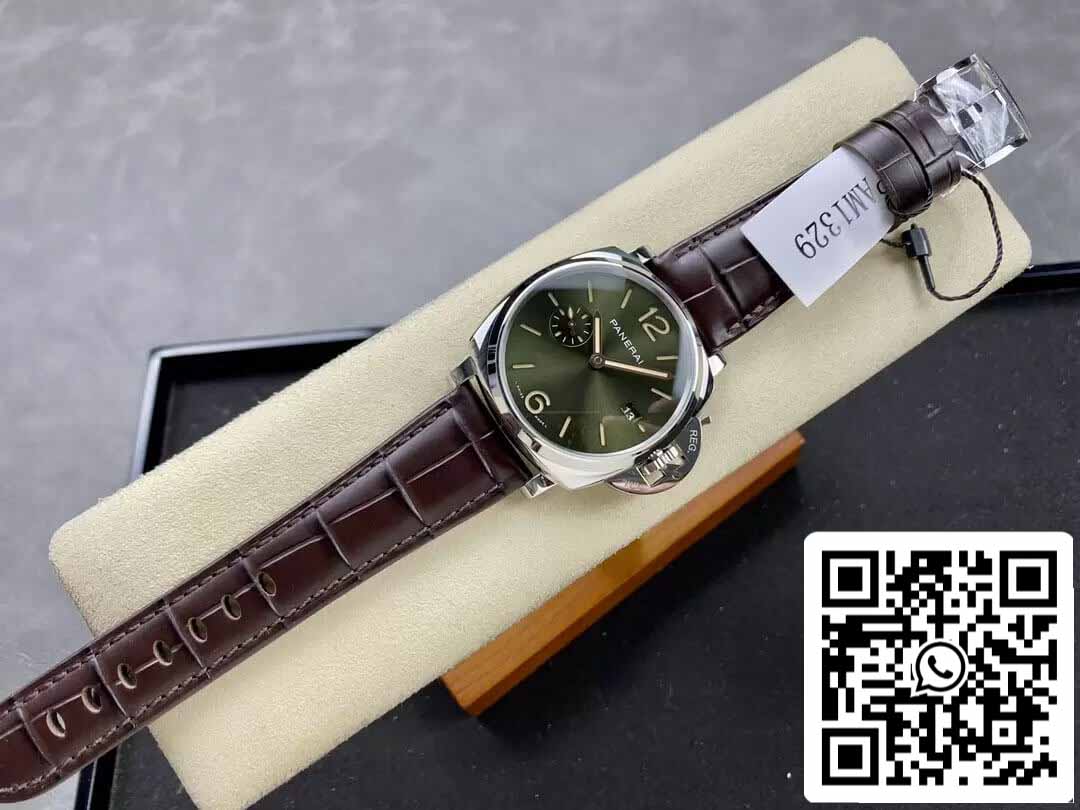 Panerai Luminor PAM01329 1:1 edizione migliore VS Fabbrica quadrante verde