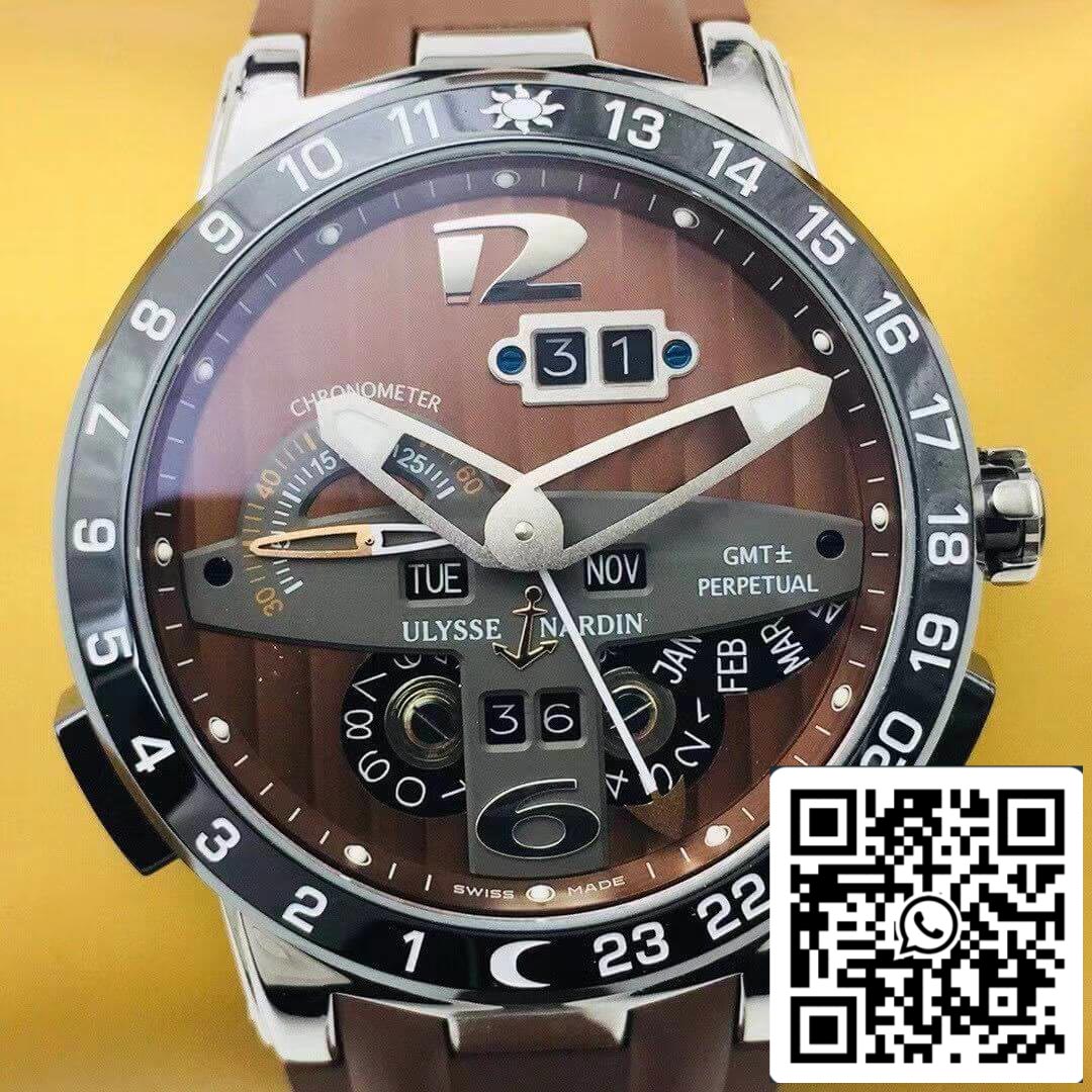 Ulysse Nardin El Toro 322-00 1:1 Best Edition TW Fabbrica Brown Dial