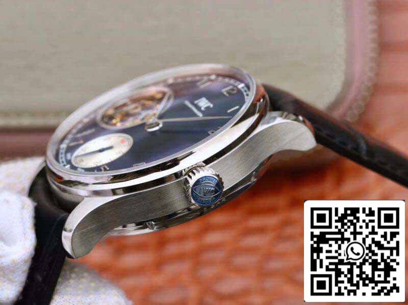 IWC Portuguese Tourbillon IW546302 ZF Fabbrica Men Watches 1:1 Best Edition Swiss Tourbillon Blue Dial